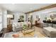Spacious living room with hardwood floors, a neutral color palette, and an open layout at 960 Lindridge Ne Dr, Atlanta, GA 30324