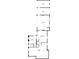 Basement floor plan shows placement of bedrooms, recreation room and garage at 97 Peachtree Hills Ne Ave, Atlanta, GA 30305