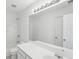Bathroom featuring a vanity with modern fixtures, and a shower-tub combination at 6080 Indian Wood Se Cir, Mableton, GA 30126
