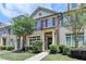 Charming townhome with manicured lawn, brick accents, and inviting entrance at 7725 Pierpoint Ln, Alpharetta, GA 30005