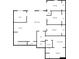 Layout of the home, showcasing the room locations at 9889 Between The Grns, Villa Rica, GA 30180