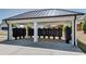 Covered mailbox pavilion featuring black mailboxes and convenient access for residents at 208 Idylwilde Way, Canton, GA 30115