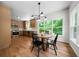 Open concept kitchen with stainless steel appliances and breakfast nook at 2701 Gentry Dr, Douglasville, GA 30135