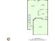 Detailed floor plan showcasing the layout of the main level with room dimensions and flow at 506 Tallapoosa Trl, Woodstock, GA 30188