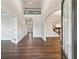Inviting foyer with hardwood floors, high ceilings, and natural light at 6375 Haystack Ct, Cumming, GA 30040