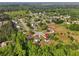 Community aerial view showcasing the property's location in a suburban neighborhood surrounded by trees at 1314 Durham Ter, Mcdonough, GA 30252