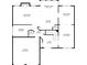 First-floor layout featuring a Gathering room, kitchen, dining room, living room, foyer, garage, and breakfast nook at 1314 Durham Ter, Mcdonough, GA 30252