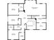 Second-floor floor plan showcasing primary bedroom, additional bedrooms, baths, walk in closets, and laundry at 1314 Durham Ter, Mcdonough, GA 30252