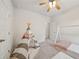 Playful bedroom featuring a teepee tent, twin bed and natural light at 302 Braswell Ct, Woodstock, GA 30188