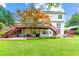 Large backyard with deck and patio area, perfect for outdoor entertaining and relaxation at 3052 Fleet Sw St, Marietta, GA 30064