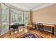 Bright office space with natural light and hardwood floors at 3052 Fleet Sw St, Marietta, GA 30064