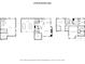 Detailed floor plan of home showing layout of basement, garage, bedrooms, bathrooms, kitchen, and living room at 2548 Kickerillo Se Way, Atlanta, GA 30316