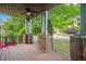 Charming front porch with stone accents and wooden columns at 2548 Kickerillo Se Way, Atlanta, GA 30316