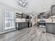 Stylish kitchen featuring updated cabinets, stainless steel appliances, and modern finishes at 3623 Spring Meadow Ct, Acworth, GA 30101