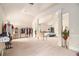 Another view of the bright main bedroom with high ceilings and sitting area at 108 Telfair Ln, Mcdonough, GA 30253
