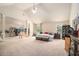 Expansive bedroom with high ceilings and ample space for relaxation at 108 Telfair Ln, Mcdonough, GA 30253