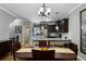 Dining area with stainless steel appliances and granite countertops at 1365 Memorial Se Dr # 12, Atlanta, GA 30317