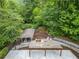 Aerial view showing pavilion, playground, and pool, showcasing the community's recreational amenities at 4365 Dover Crossing Dr, Marietta, GA 30066