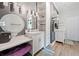 Bright bathroom featuring dual vanities, stylish mirrors, and a well-lit grooming area at 4365 Dover Crossing Dr, Marietta, GA 30066