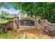 Elegant brick entrance sign for Dover Crossing, welcoming residents and visitors to this beautiful community at 4365 Dover Crossing Dr, Marietta, GA 30066