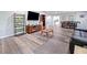 Relaxing living room with dark wood furniture, laminate floor and natural light at 4365 Dover Crossing Dr, Marietta, GA 30066