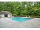 Sparkling community pool with lounge chairs, providing a perfect spot to unwind and enjoy the peaceful surroundings at 4365 Dover Crossing Dr, Marietta, GA 30066