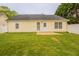 Well-maintained backyard with green lawn, patio, and direct access from the home at 4045 Meadow Glen Way, Fairburn, GA 30213