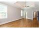 Large main bedroom with tray ceilings and recessed lighting at 1142 Wiley Bridge Rd, Woodstock, GA 30188