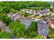 Charming neighborhood featuring well-maintained homes with lush green trees and landscaping at 3087 Dunton Se St, Smyrna, GA 30080