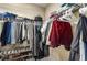Spacious walk-in closet offering extensive storage for clothing and accessories, with ample shelving at 3087 Dunton Se St, Smyrna, GA 30080