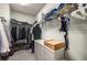 Walk-in closet with shelving and rods for clothing, shoes and plenty of storage space at 3087 Dunton Se St, Smyrna, GA 30080