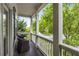 Charming front porch with seating, ideal for enjoying the neighborhood view at 3087 Dunton Se St, Smyrna, GA 30080