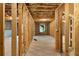 Unfinished basement area ready for customization with wooden framing at 42 Treemont Se Dr, Cartersville, GA 30121