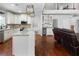 Spacious kitchen with granite countertops, stainless steel appliances, and an island with seating at 42 Treemont Se Dr, Cartersville, GA 30121