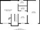 Floorplan diagram of basement including bath, laundry, garage, room, and rec room dimensions at 5723 Fieldstone Dr, Lithonia, GA 30038