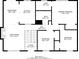 Floorplan diagram of first floor including dimensions of each room at 5723 Fieldstone Dr, Lithonia, GA 30038