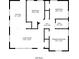 Floor plan depicts layout including living room, bedrooms, kitchen, and bathroom at 941 Reed Ave, Atlanta, GA 30344