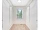 Spacious walk-in closet with metal shelving at 1398 Woodland Ave, Atlanta, GA 30316