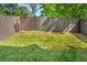 Fenced backyard featuring lush green grass, ideal for pets and outdoor activities at 2444 Coosa Vly, Atlanta, GA 30339