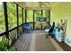 Relaxing screened porch with comfortable seating and views of the surrounding greenery at 365 Autumn Breeze Dr, Roswell, GA 30075
