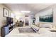 Inviting finished basement featuring a cozy seating area and a functional desk space at 2151 Desmond Dr, Decatur, GA 30033