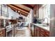 Modern kitchen featuring granite countertops, wooden cabinets, and an open layout at 2151 Desmond Dr, Decatur, GA 30033