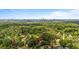Panoramic aerial view of a property nestled in a lush, green neighborhood with the city skyline in the distance at 1590 Johnson Ne Rd, Atlanta, GA 30306