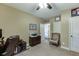 Functional office space with neutral walls, carpet flooring, and plenty of space for work and storage at 2225 Independence Ln, Buford, GA 30519