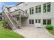 Backyard with a deck, stairs, and a paved patio at 2740 Cezanne Ln, Cumming, GA 30041