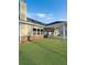 Covered patio with ceiling fan providing an outdoor living space at 5331 Tuscany Dr, Douglasville, GA 30135
