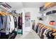 Walk-in closet with wire shelving at 1812 Riverton Dr, Suwanee, GA 30024