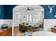 Living Room showcasing an open floor plan that flows from the dining and living spaces at 2284 Dauphine St, East Point, GA 30344