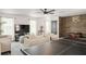 Spacious game room with ping pong table, cozy seating, and a decorative wall at 1085 Celebration Dr, Roswell, GA 30076