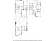 Layout of the floor plan for the home, showing the placement of rooms at 4674 Lakeway Pl, Alpharetta, GA 30005